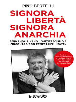 cover image of Signora libertà, signora anarchia